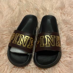BRAND NEW VS PINK SLIDES